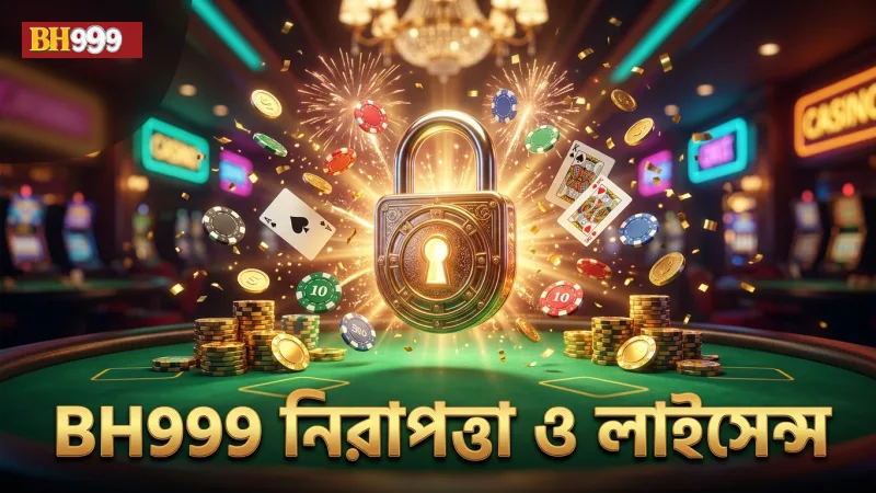 BH999 এর নিরাপত্তা ব্যবস্থা ও অফিসিয়াল লাইসেন্স।