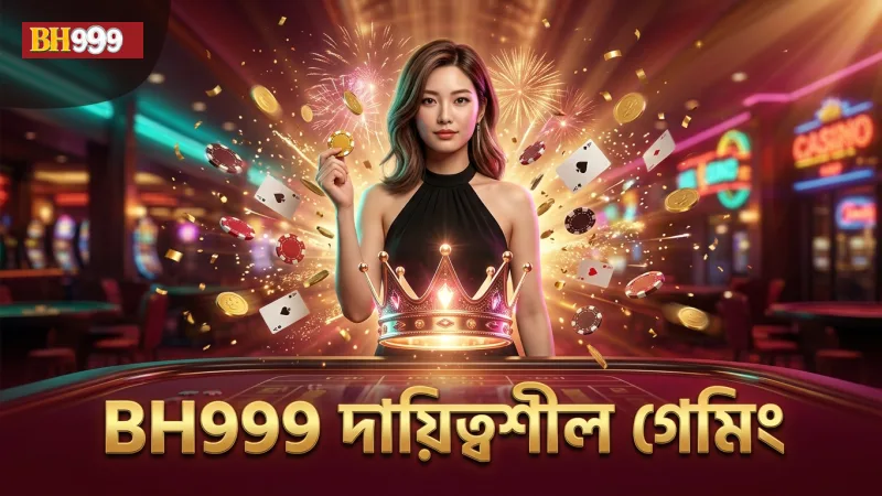 BH999 এর দায়িত্বশীল গেমিং নীতির গুরুত্ব ও কার্যক্রম।