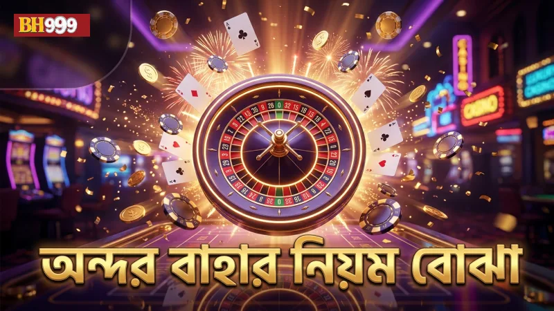অন্দর বাহার গেমের মৌলিক নিয়মগুলি স্পষ্টভাবে বোঝা জরুরি।