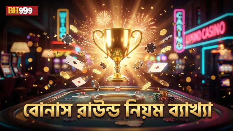 বোনাস রাউন্ড ট্রিগার করার নিয়ম এবং গণিত মডেলের নির্ভরযোগ্যতা ব্যাখ্যা করা হয়েছে।