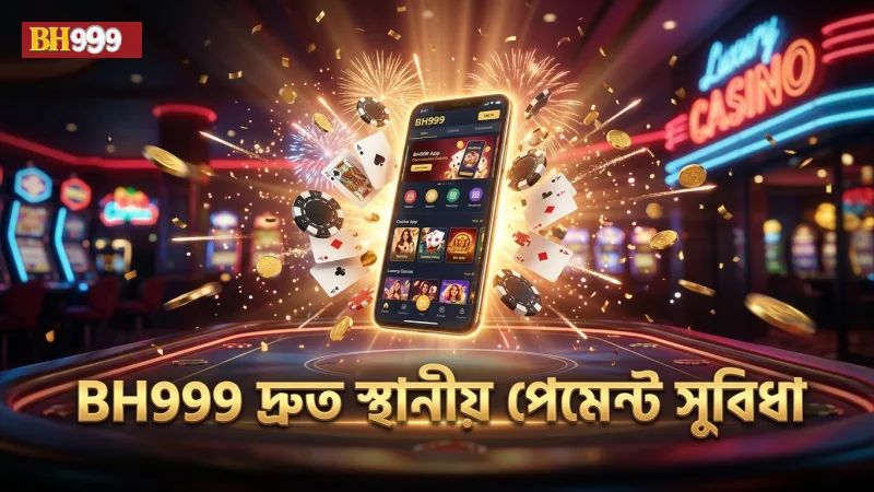 BH999-এ স্থানীয় পেমেন্ট সুবিধা দ্রুত বেটিং সম্পন্ন করে।