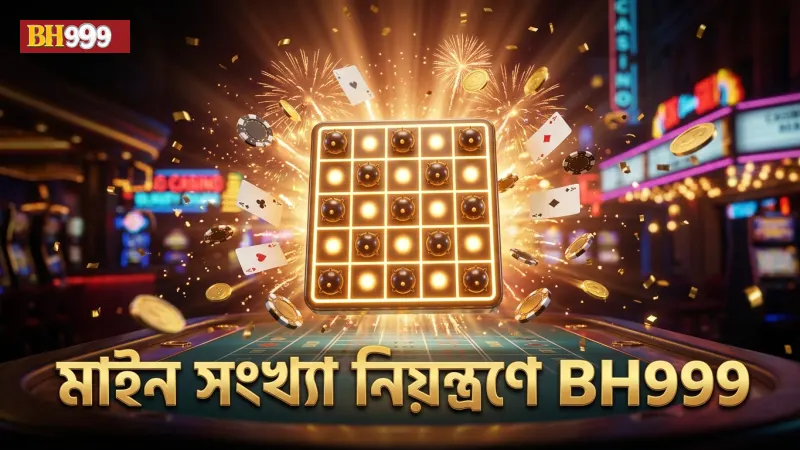 ৫x৫ গ্রিডে মাইন সংখ্যা নিয়ন্ত্রণ করে জয়ের সম্ভাবনা বৃদ্ধি করুন