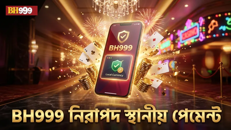 BH999 প্ল্যাটফর্মে স্থানীয় ব্যাংক ও ই-ওয়ালেট পেমেন্ট দ্রুত ও নিরাপদ