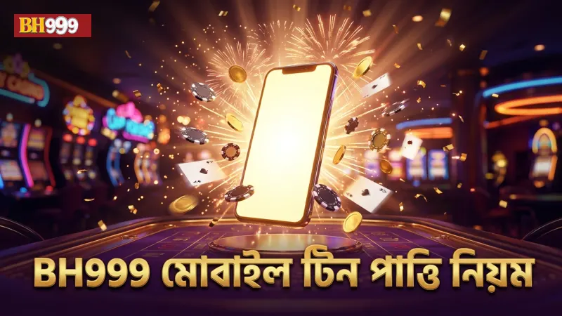 BH999-এ মোবাইল থেকে টিন পাত্তির নিয়ম দ্রুত শিখুন