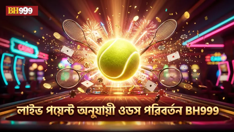 লাইভ পয়েন্ট অনুযায়ী টেনিস ওডস পরিবর্তিত হয়, সতর্ক থাকুন